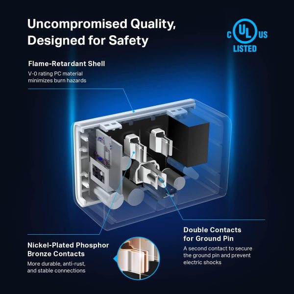 Plug Mini 15A, Smart Home Wi-Fi Outlet Works with Alexa, Google Home & IFTTT, No Hub Required, UL Certified, 2.4G WiFi Only, 4-Pack(EP10P4) , White - Image 6